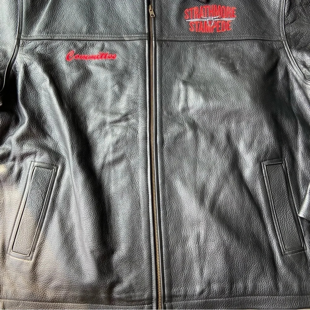 Roper Strathmore Stampede Western Leather Jacket - Picture 5 of 16